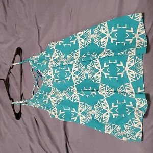 2/$8 ☀️Sweet Claire Medium Teal Tank Top